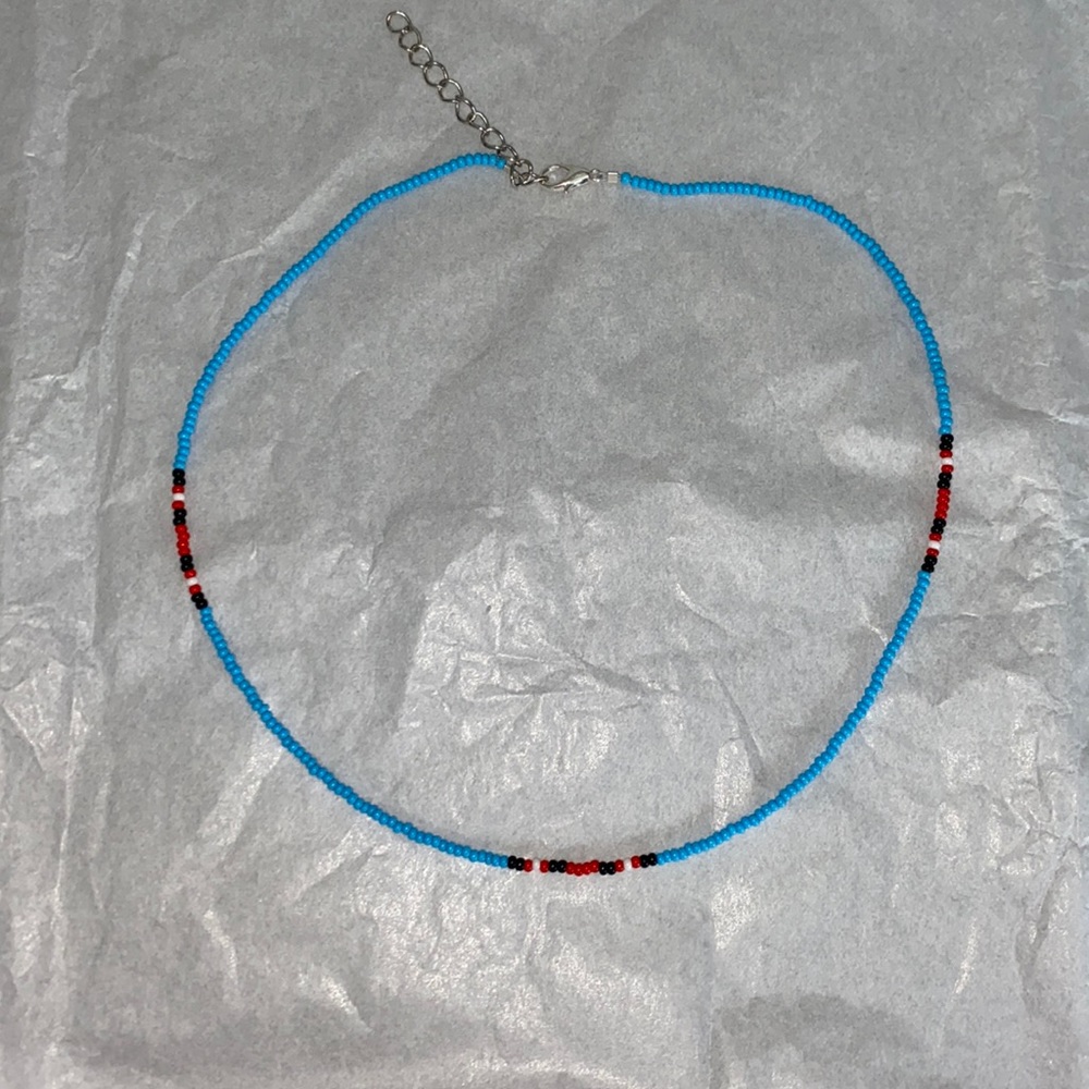 Seed bead necklace